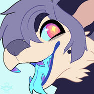 dog character with detailed teeth design dog character with detailed teeth design
